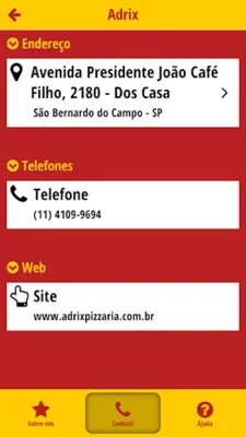 Adrix Pizzaria android App screenshot 0